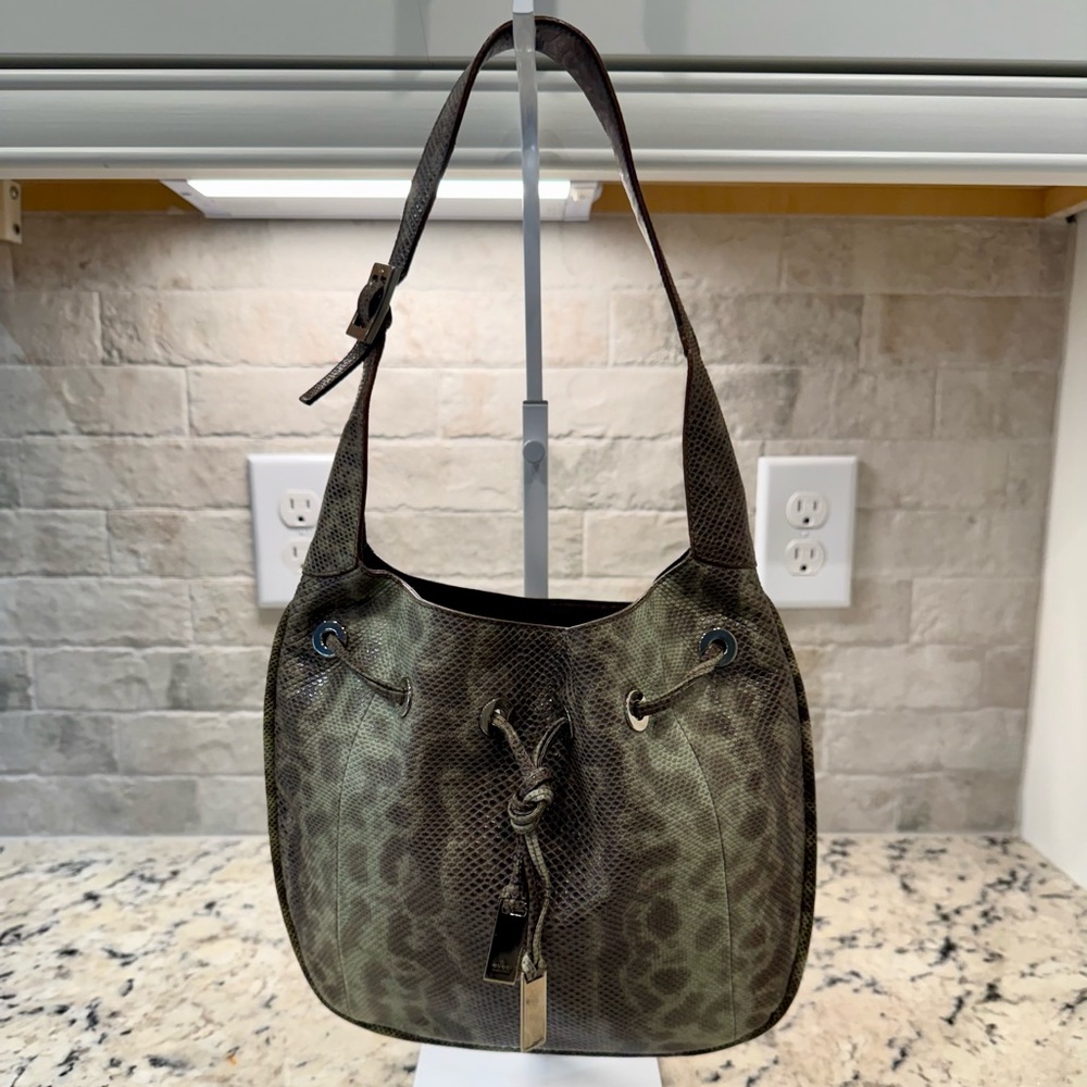 Gucci Like New Python Jackie 1961 Vintage Hobo Shoulder Bag